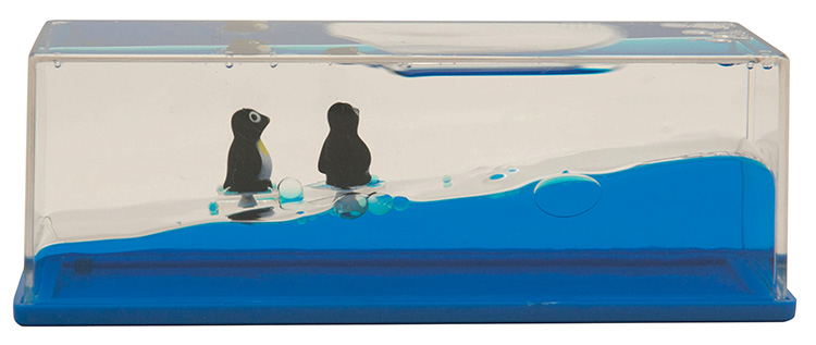 Penguin Wave Paperweight 