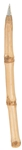 Classic Notched Bamboo Pen - 24118