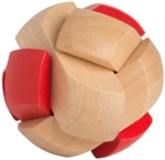 Wooden Soccer Ball Puzzle - 24147