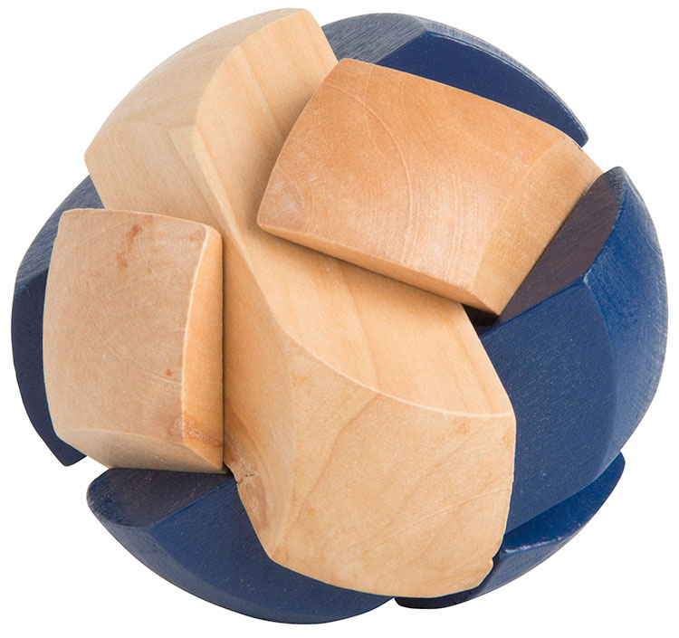 Wooden Soccer Ball Puzzle - 24147