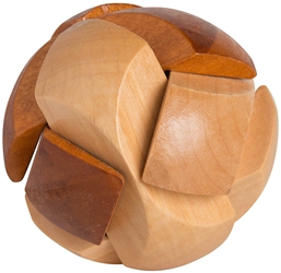 Wooden Soccer Ball Puzzle 