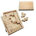 Wood Shapes Challenge Puzzle - 24331