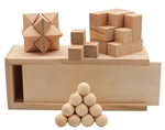 3-in-1 Wooden Puzzle Boxed Set - 24420