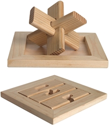 Wooden Star Puzzle 