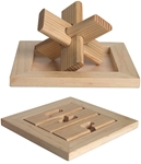 Wooden Star Puzzle - 24426