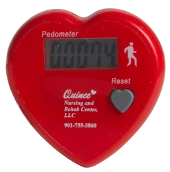 Heart Shaped Pedometer 
