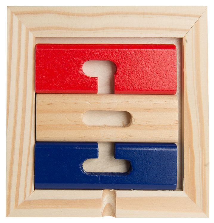 Color Wooden Star Puzzle - 24489