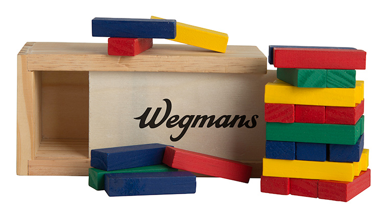 Multi-Colored Block Wooden Tower Puzzle - 24491