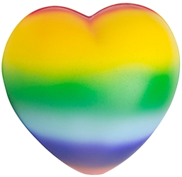 Rainbow Sweet Heart Squeezies Stress Reliever 