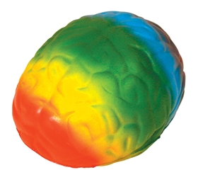 Rainbow Brain Squeezies Stress Reliever 