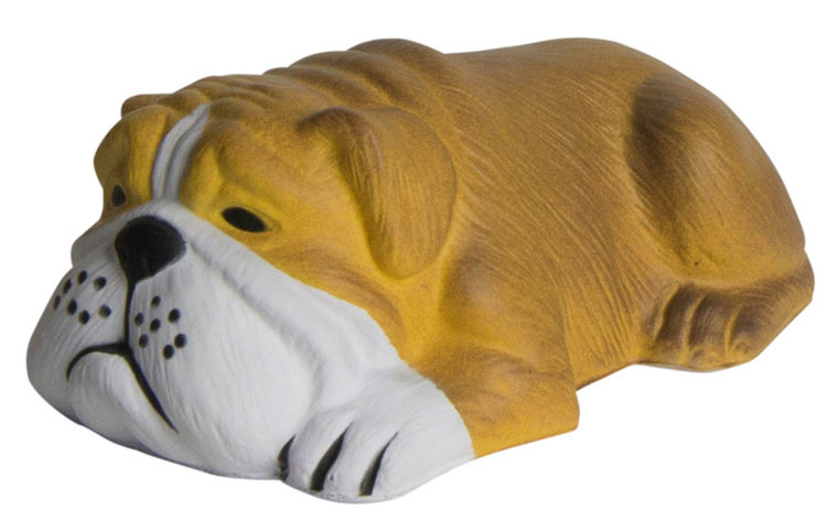 Dog Lying Down Squeezies Stress Reliever 