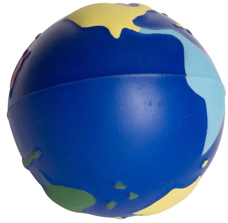 Multi-Color Earth Squeezies Stress Ball - 26170