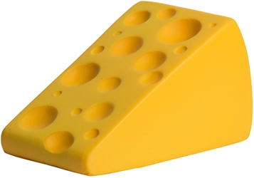 Cheese Wedge Squeezies Stress Reliever 