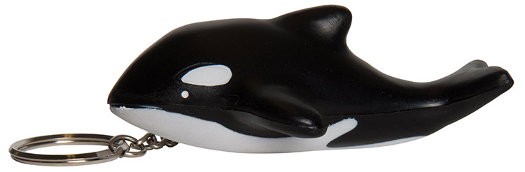 Orca Killer Whale Squeezies Keyring Stress Reliever 