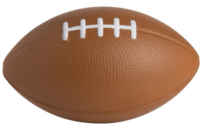 5" Football Squeezies Stress Reliever 