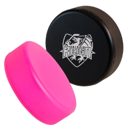 Hockey Puck Squeezies Stress Reliever 