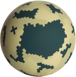 Digital Camo Squeezies Stress Ball 