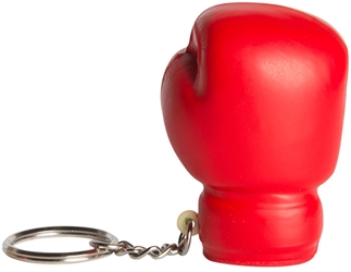 Boxing Glove Squeezies Stress Reliever Keyring 