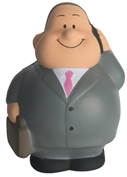 Businessman Bert Squeezies Stress Reliever 