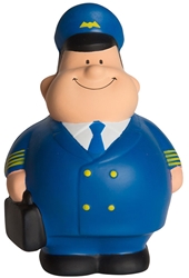 Modern Airline Pilot Bert Squeezies Stress Reliever 