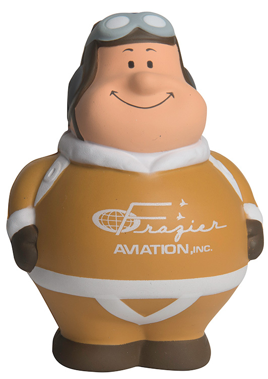 Vintage Pilot Bert Squeezies Stress Reliever - 26468