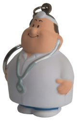 Doctor Bert Squeezies Stress Reliever Keychain 