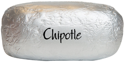 Baked Potato / Burrito in Foil Squeezies 