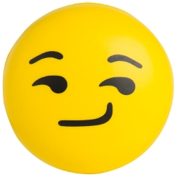 Smirk Emoji Squeezies Stress Reliever 