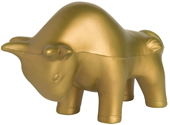 Stock Market Golden Bull Squeezies Stress Reliever 