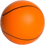 Slow Return Foam Basketball Squeezies Stress Reliever - 28321
