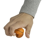 Slow Return Foam Basketball Squeezies Stress Reliever - 28321