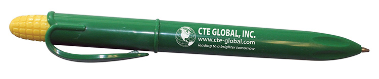 Bio-Degradable Clicker Corn Pen 