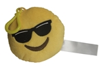 Mr Cool Emoji Plush Keychain - 40005