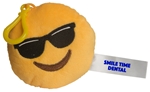Mr Cool Emoji Plush Keychain - 40005